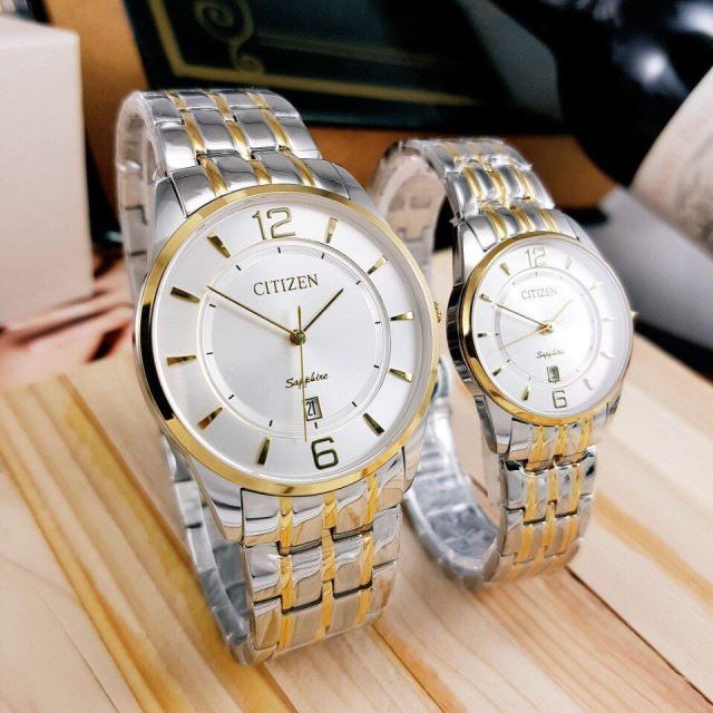 Đồng Hồ Cặp Đôi Citizen Cao Cấp - CT1298G Đồng Hồ Cặp Đôi Citizen Cao Cấp - CT1298G