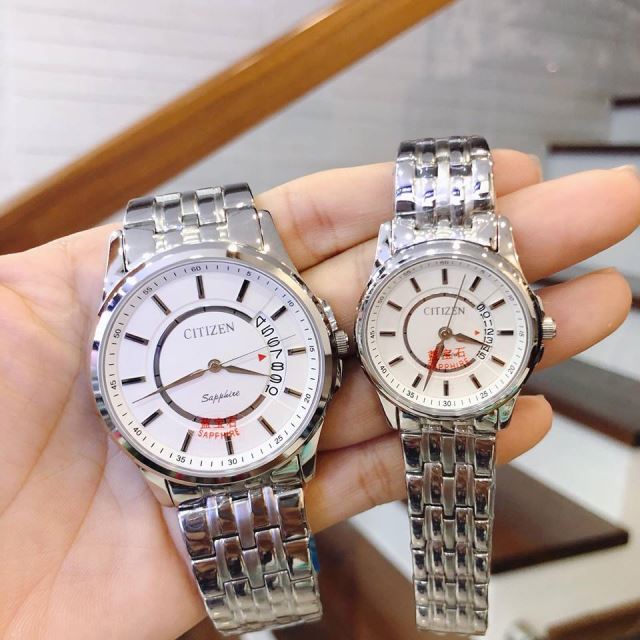 Đồng Hồ Đôi Citizen Lịch Vòng Độc Lạ - CT196 Đồng Hồ Đôi Citizen Lịch Vòng Độc Lạ - CT196