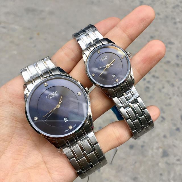 Đồng Hồ CITIZEN Đôi Mặt Trơn Cao Cấp Đồng Hồ CITIZEN Đôi Mặt Trơn Cao Cấp