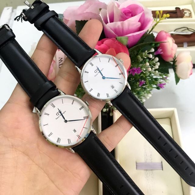Đồng Hồ Đôi DW Cao Cấp Fullbox Có Lịch Ngày Đồng Hồ Đôi DW Cao Cấp Fullbox Có Lịch Ngày