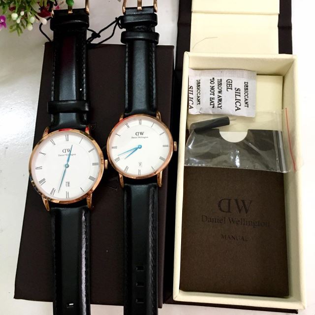 Đồng Hồ Đôi DW Cao Cấp Fullbox Có Lịch Ngày Đồng Hồ Đôi DW Cao Cấp Fullbox Có Lịch Ngày