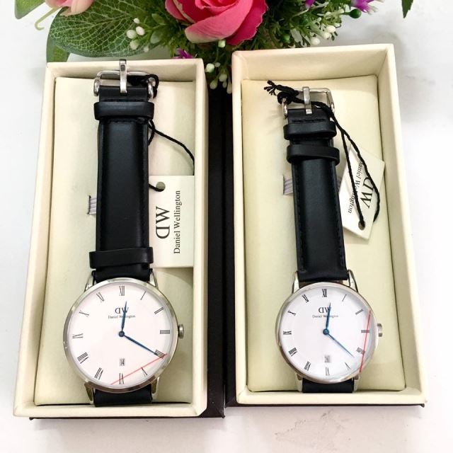 Đồng Hồ Đôi DW Cao Cấp Fullbox Có Lịch Ngày Đồng Hồ Đôi DW Cao Cấp Fullbox Có Lịch Ngày