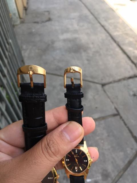 Đồng Hồ Cặp Omega 802 Dây Da Cao Cấp Đồng Hồ Cặp Omega 802 Dây Da Cao Cấp