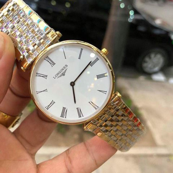 Đồng Hồ Nam Longines Số La Mã Cao Cấp - LG17 - Mặt trắng Đồng Hồ Nam Longines Số La Mã Cao Cấp - LG17 - Mặt trắng