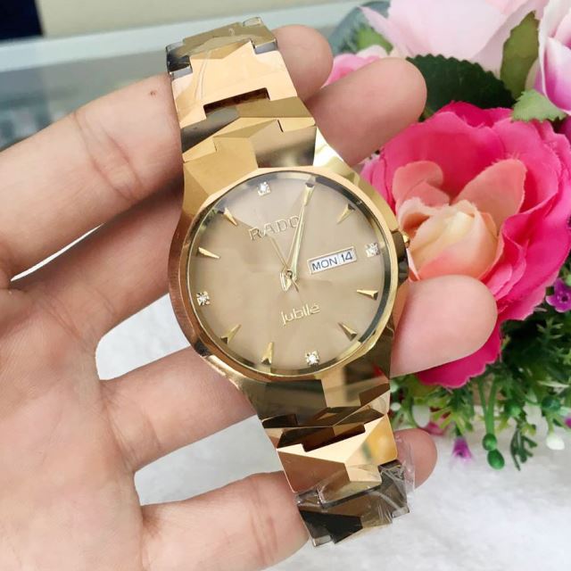 Đồng Hồ Rado Nam Kính Hình Ngôi Sao - 6064G Đồng Hồ Rado Nam Kính Hình Ngôi Sao - 6064G