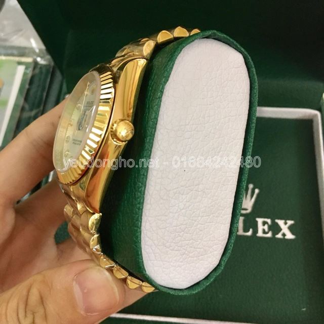 Đồng Hồ Rolex DateJust Chạy Cơ Size 37mm - Màu Vàng