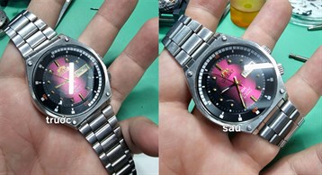 Thay mặt kính sapphire cho đồng hồ Orient SK huyền thoại