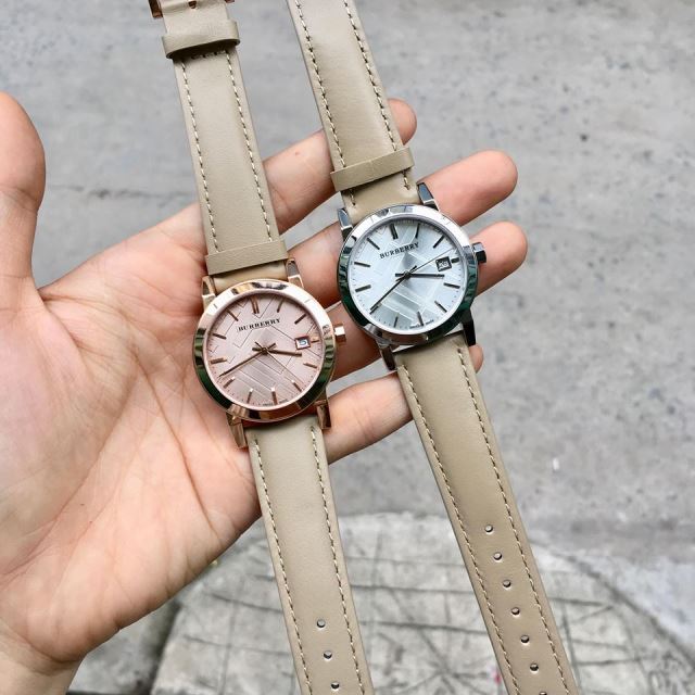 Đồng Hồ Dây Da Burberry Nữ Kính Sapphire BB007 Đồng Hồ Dây Da Burberry Nữ Kính Sapphire BB007