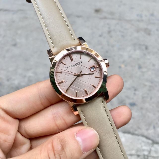 Đồng Hồ Dây Da Burberry Nữ Kính Sapphire BB007 Đồng Hồ Dây Da Burberry Nữ Kính Sapphire BB007