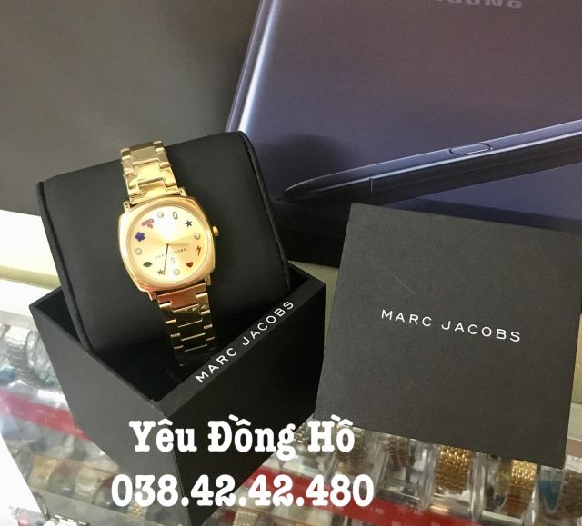 Đồng Hồ Marc Jacobs MJ3549 Màu Vàng Sang Chảnh