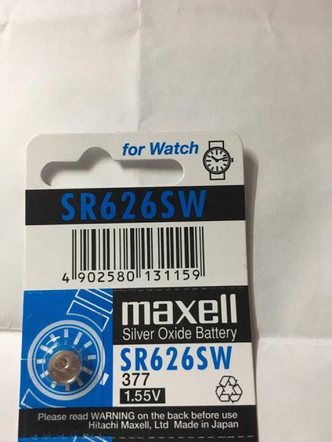 Pin nhật Maxell SR626SW - 377