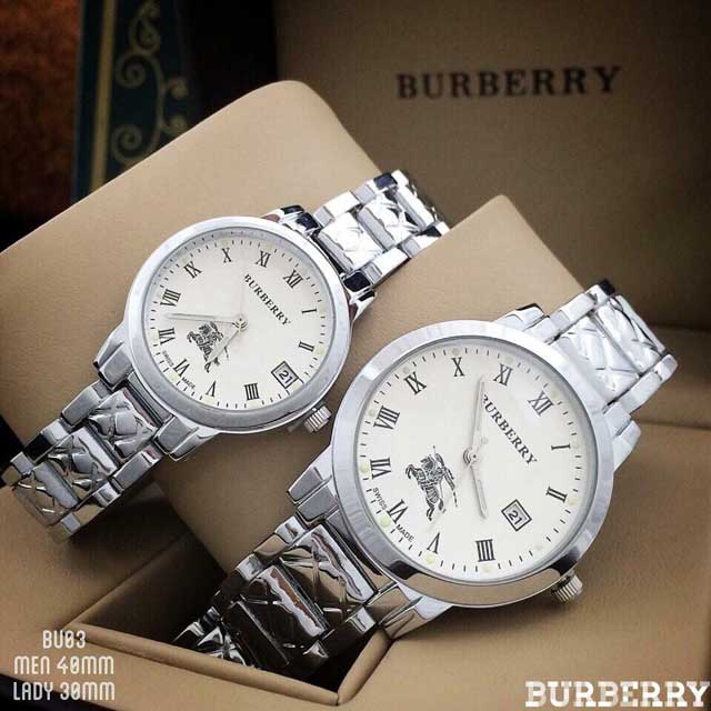 Đồng Hồ Burberry Độc Đáo Cho Cặp Đôi BB006