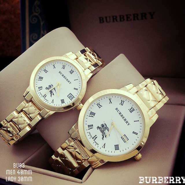 Đồng Hồ Burberry Độc Đáo Cho Cặp Đôi BB006