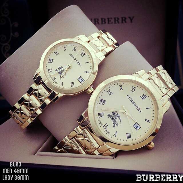 Đồng Hồ Burberry Độc Đáo Cho Cặp Đôi BB006