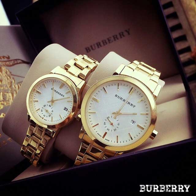 Đồng Hồ Cặp Burberry Cao Cấp BBR005