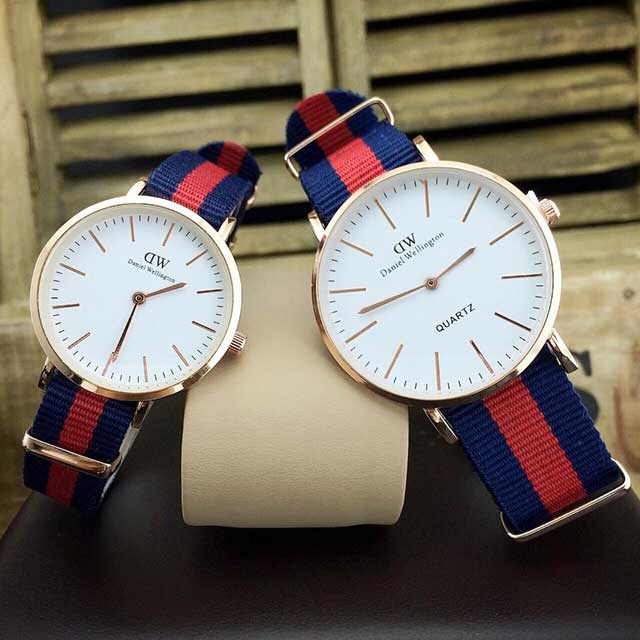 Đồng Hồ Đôi DW Dây Vải Thời Trang
