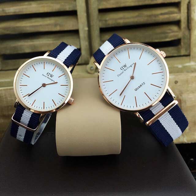 Đồng Hồ Đôi DW Dây Vải Thời Trang
