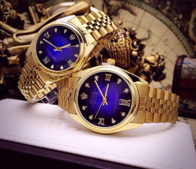 Đồng Hồ Đôi Rolex Dây Inox Sành Điệu RC09