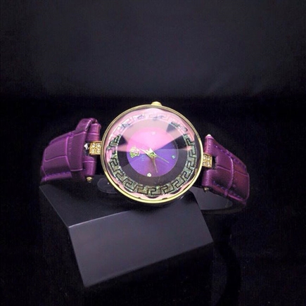 Đồng Hồ Versace Dây Da Sang Trọng Cho Phái Nữ (VS002)