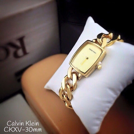 Đồng Hồ Calvin Klein Mặt Vuông Dây Xích - CK03