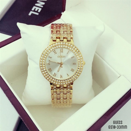 Đồng hồ Guess Đính Hạt Cao Cấp (GV05)