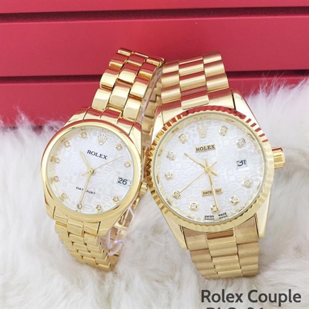 Đồng Hồ Cặp Rolex Sang Trọng Cho Cặp Đôi (RC04)