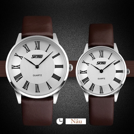 Đồng Hồ SKMEI Dây Da Siêu mỏng - SKM9