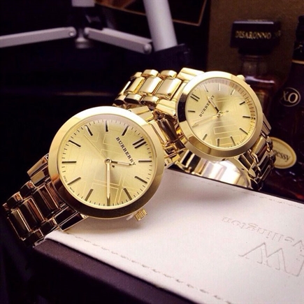 Đồng Hồ Đôi Burberry Mẫu Mới BB002