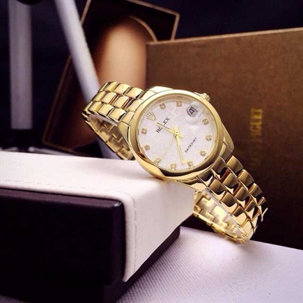 Đồng Hồ Rolex Vân Cá Tính Cho Bạn Nữ RLN14