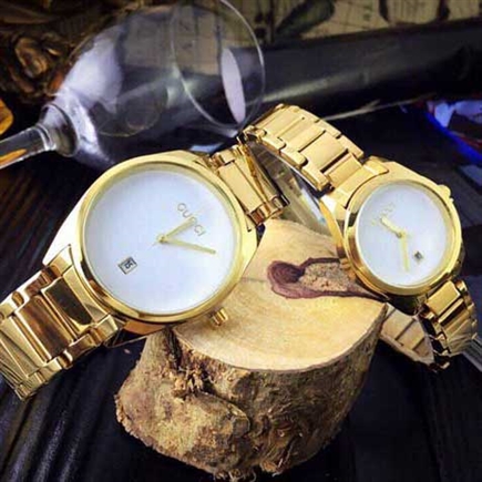 Đồng Hồ Cặp Gucci Dây Inox GC05