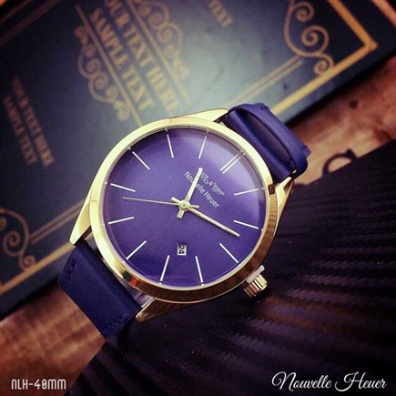 Đồng Hồ Nouvelle Heuer Dây Da Chính Hãng