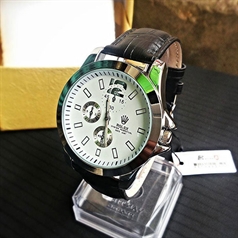 Đồng hồ Nam Dây Da Rolex SINGAPORE - RS003