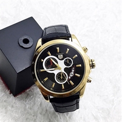 Đồng Hồ Tag Heuer Carrera Nam Dây Da Cá Tính