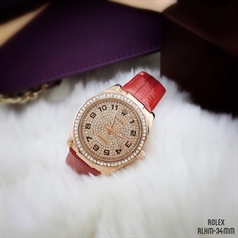 Đồng Hồ Rolex Dây Da Thời Trang Nữ (RLN10)
