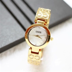 Đồng hồ lắc tay nữ Coach mặt tròn (CH02)