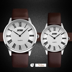 Đồng Hồ SKMEI Dây Da Siêu mỏng - SKM9