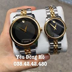 Đồng Hồ Cặp Đôi Movado Cao Cấp 2 Viền MVD24