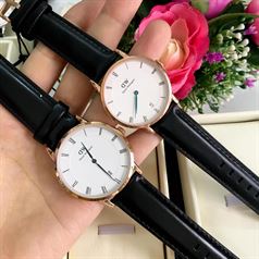 Đồng Hồ Đôi DW Cao Cấp Fullbox Có Lịch Ngày