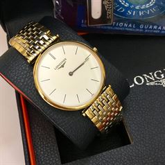 Đồng Hồ Nam Longines Cao Cấp Mặt Vạch - LG14