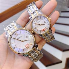 Đồng Hồ Citizen Cặp Đôi Sang Trọng Nhiều Màu - CT197