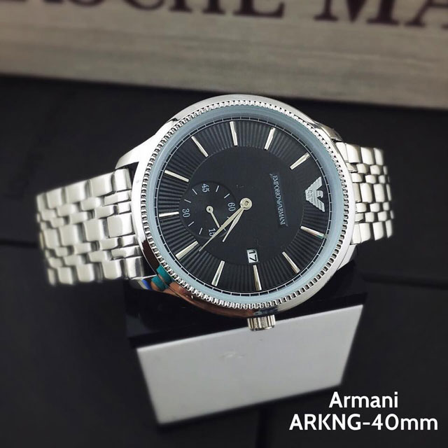 Đồng Hồ Armani Fake Chuẩn Dây Inox Đặc