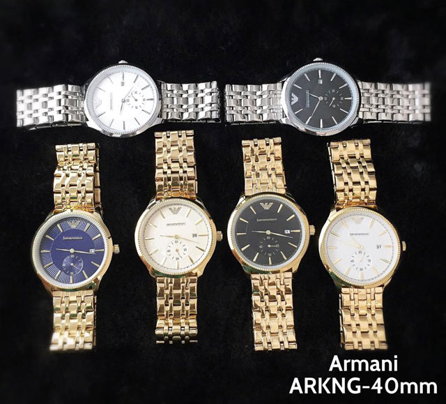Đồng Hồ Armani Fake Chuẩn Dây Inox Đặc
