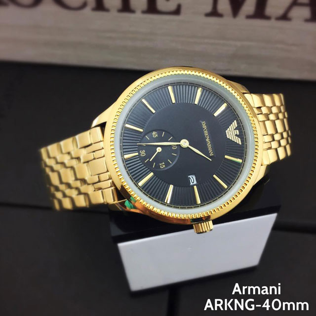 Đồng Hồ Armani Fake Chuẩn Dây Inox Đặc