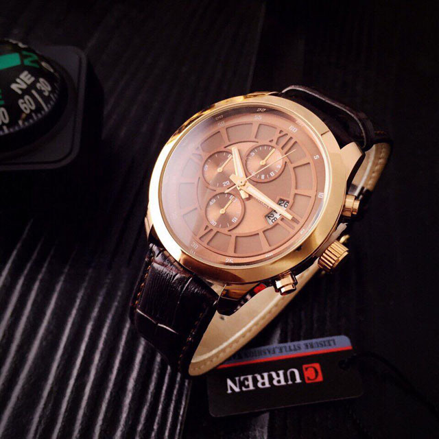 Đồng Hồ Curren Dây Da Nam CR06