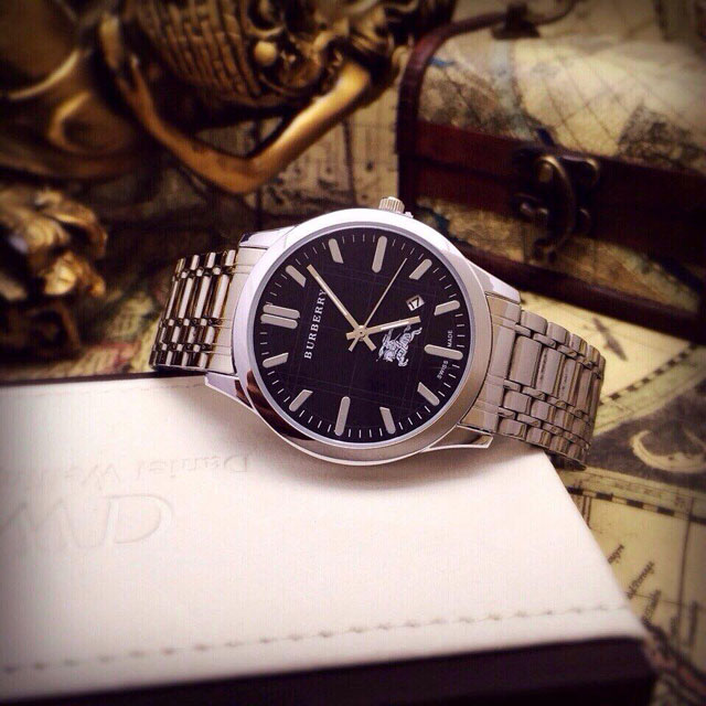 Đồng Hồ Nam Burberry Dây Inox BB003