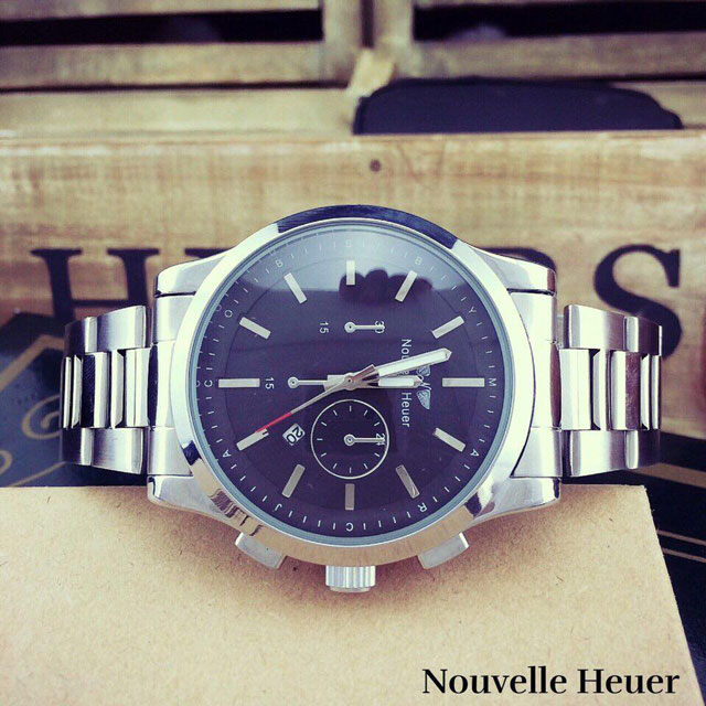 Đồng Hồ Nam Nouvelle Heuer Inox Chống Nước
