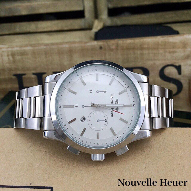 Đồng Hồ Nam Nouvelle Heuer Inox Chống Nước