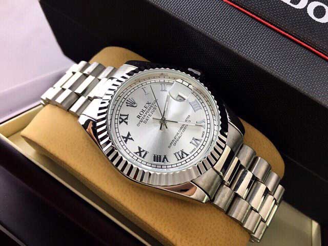 Đồng Hồ Rolex Nam Số La Mã Siêu Mỏng RL10