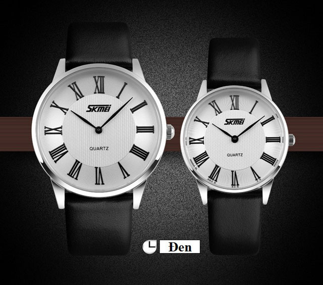 Đồng Hồ SKMEI Dây Da Siêu mỏng - SKM9