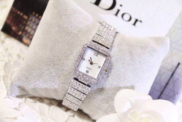 Bee Sister Mặt Vuông Đính Hạt Tuyệt Đẹp BSP03